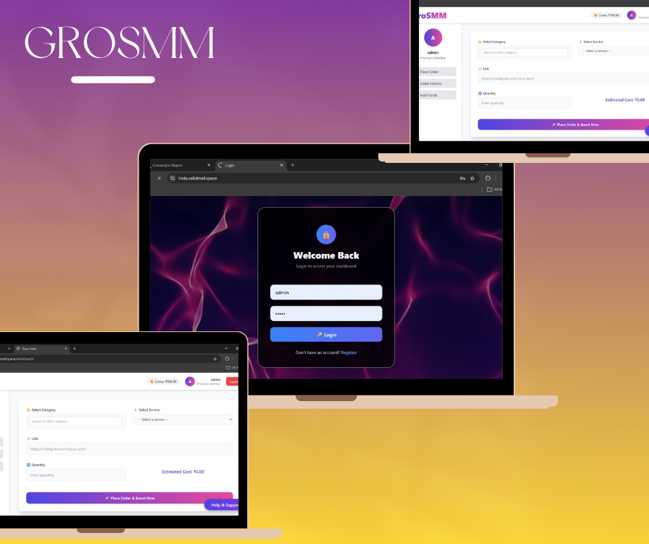 grosmm social media